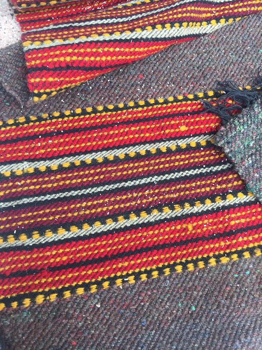 Ръчно тъкана ЧЕРГА вълнена