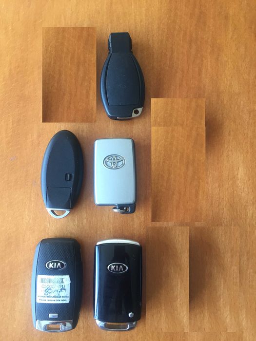Автомобилни оригинални ключове Мерцедес, Mercedes, Киа, Нисан, Тойота