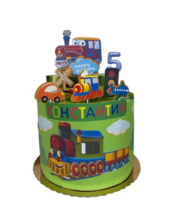 Картонена торта / подаръчета за детски рожден ден