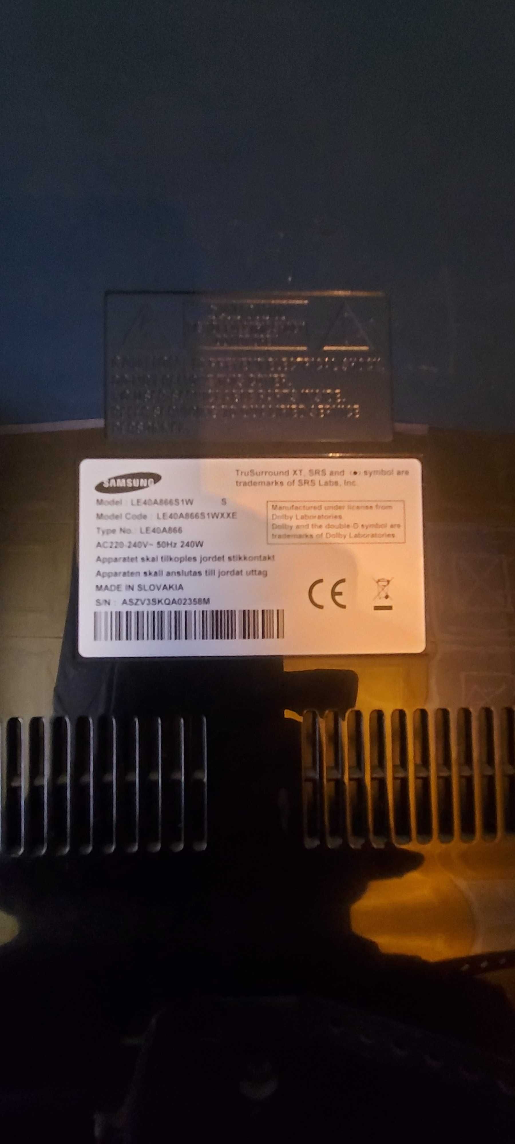 TV Samsung 40 incha
