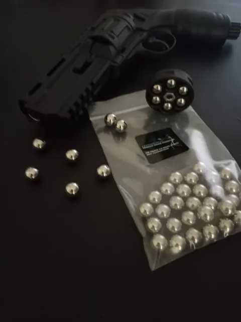 Pistol [PUTERNIC MAX JOULII!] Cu Bile De Cauciuc Airsoft Co2 - LEGAL