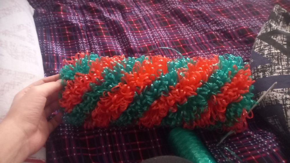 Вязаные   мочалки