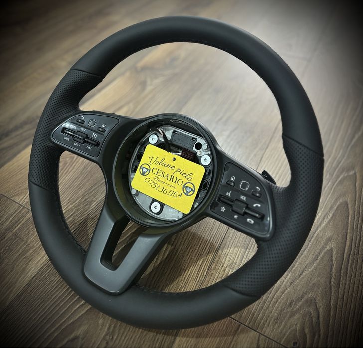 Volan piele naturala nappa Mercedes Class A,E,Cls,Cla,C,VITO,Sprinter