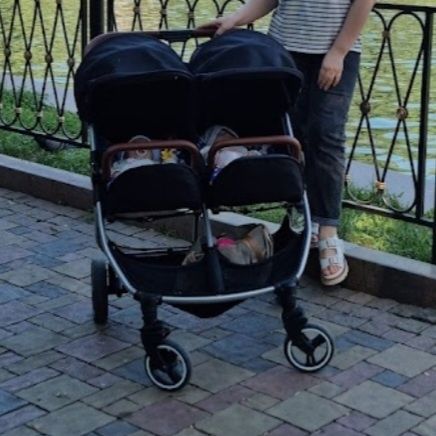 Коляска для двойни