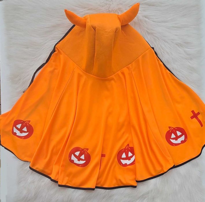 Пелерина Хелуин тиква