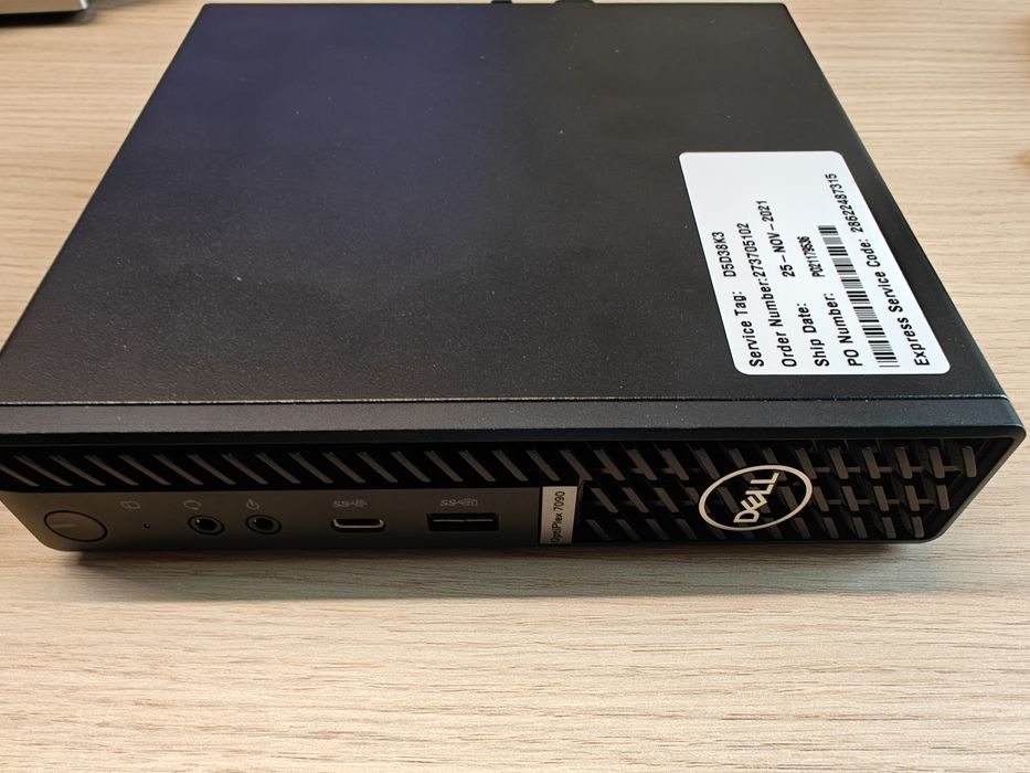 Dell Mini PC OptiPlex 7090 i7-11700 , 32GB RAM , 500 GB SSD M.2.