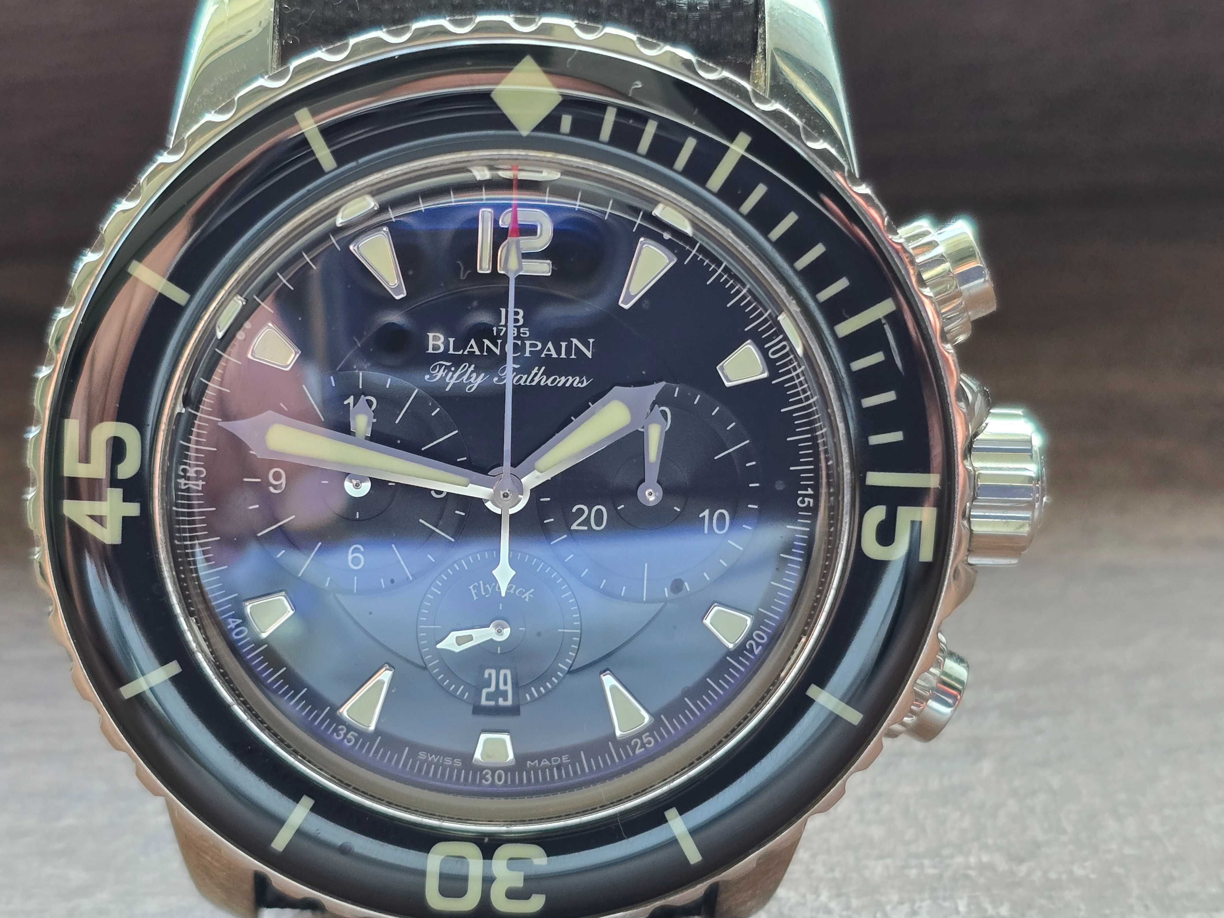 Blancpain fifty fathoms flyback chronograph