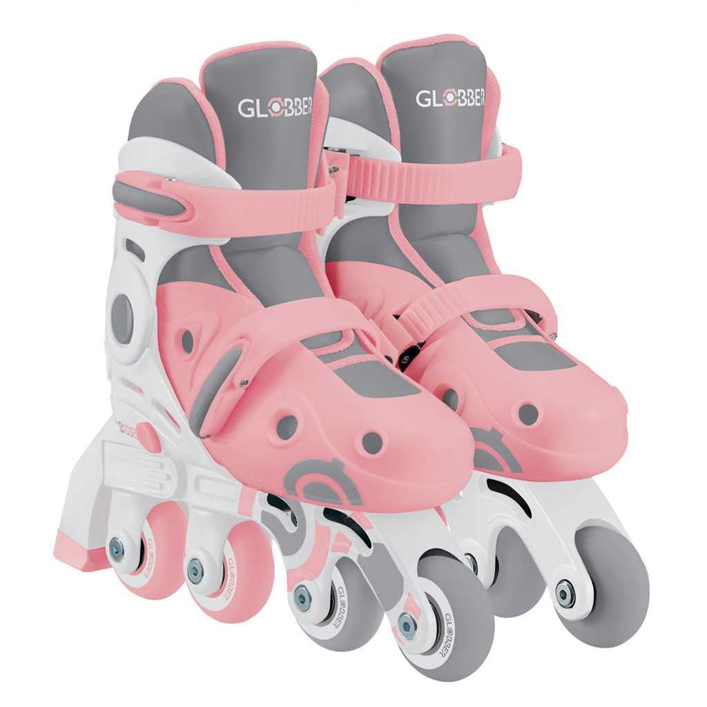 Обучающие ролики 2в1 Globber Mint & Pink