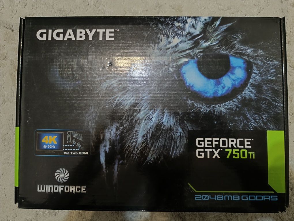 Видеокарта Gigabyte Geforce GTX 750 Ti 2048 mb