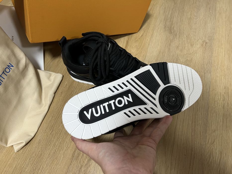 Adidasi LV Louis Vuitton SKATE Shoes Black/White 42/43