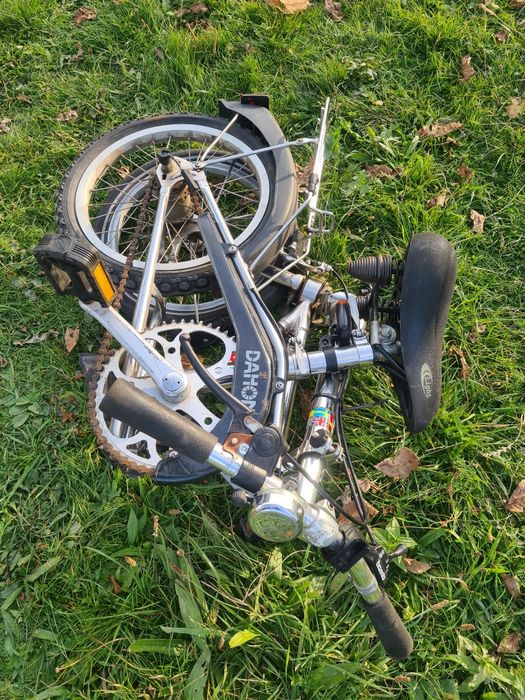 bicicleta pliabila dahon, cadru inox