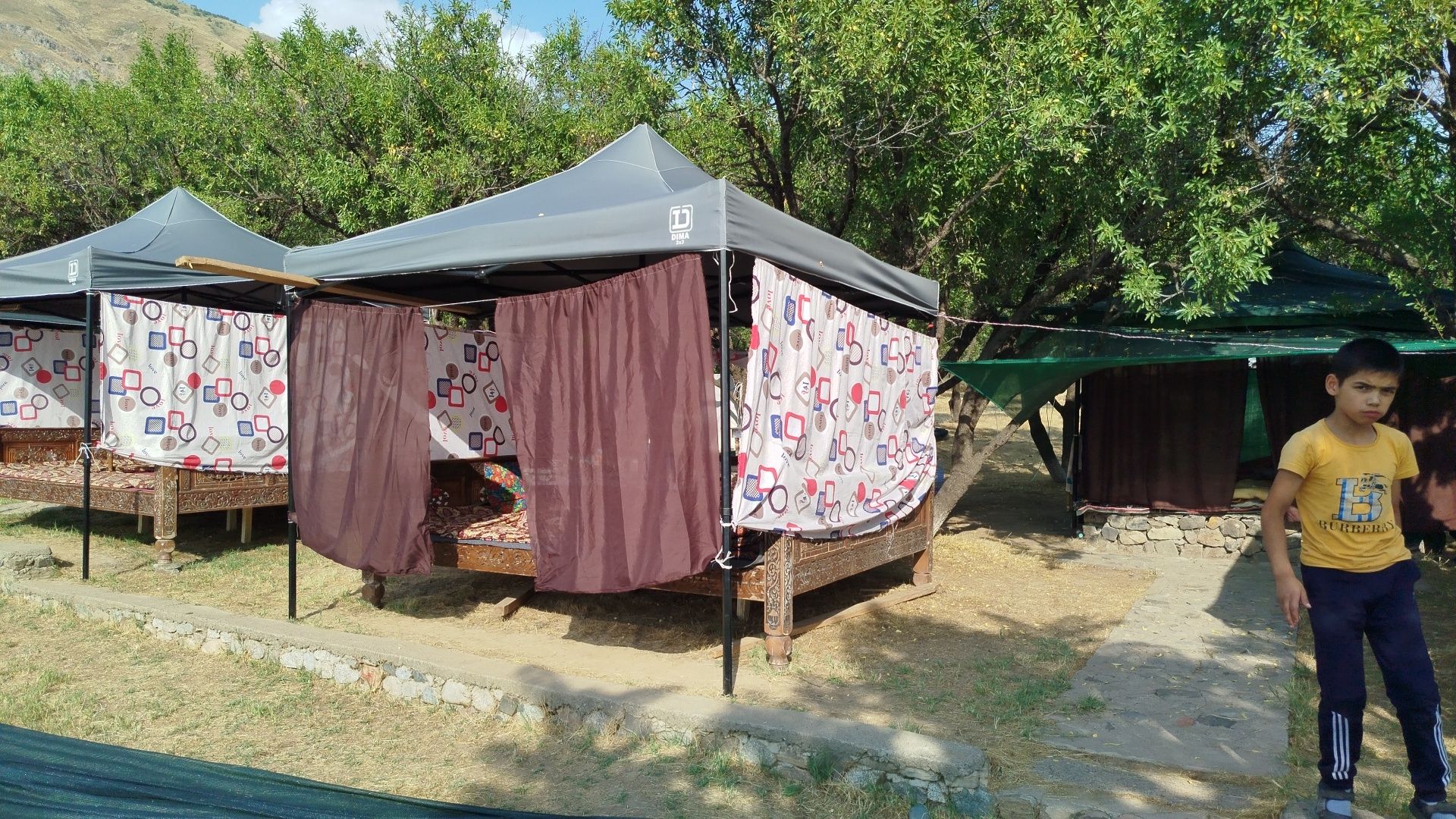 ТАПЧАН на берегу Чарвакского водохранилише