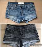 Къси дънкови панталони Guess, Abercrombie & Fitch
