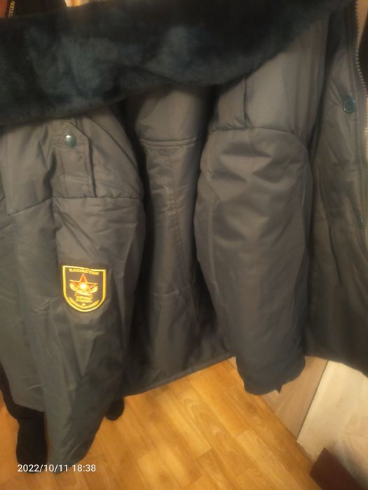 Куртка зимняя повседневная военная ВС РК и свитер повседные