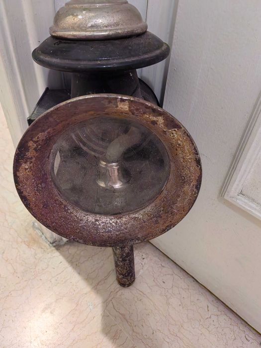 Стар Френски фенер за файтон