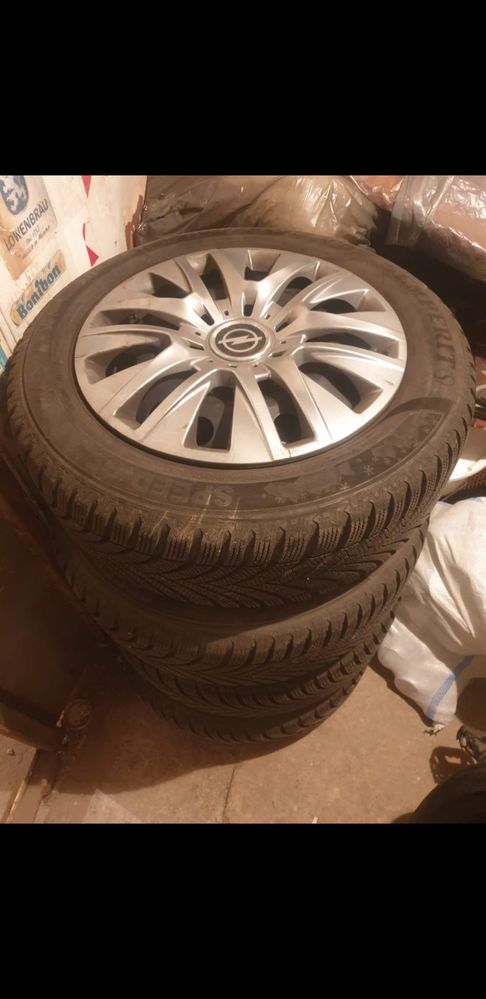 Jante tabla opel astra k 5x105+cauciuri semperit iarna dot 2021