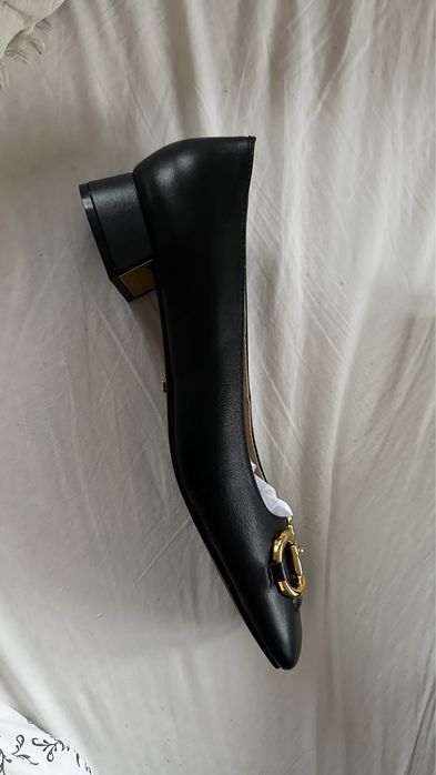 GUCCI Baby Horse Bit Ballerina Flats