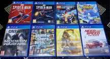 Spiderman/Lego/Sonic/Cod M Warfare/GTA5/M kombat/Nfs  Ps4/Ps5