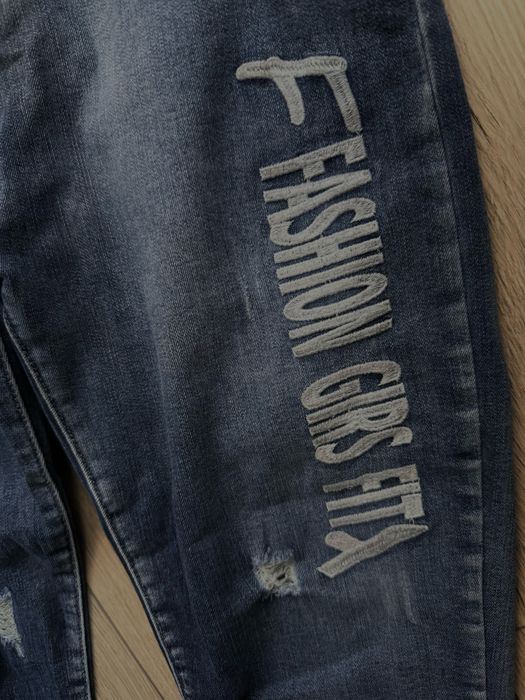 Дамски сини дънки