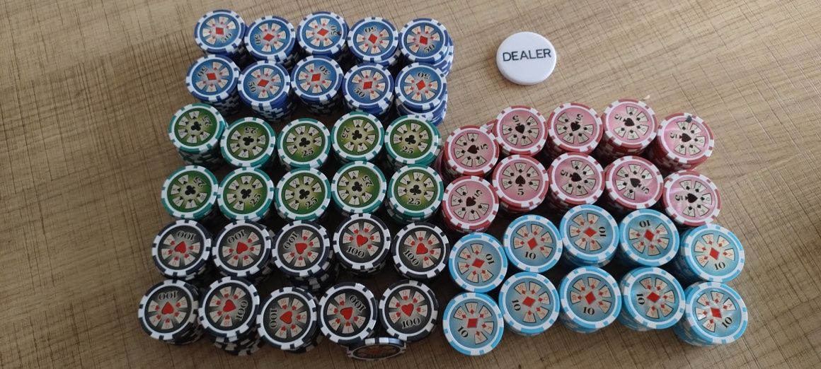 Полимерни Чипове за покер 11 грама