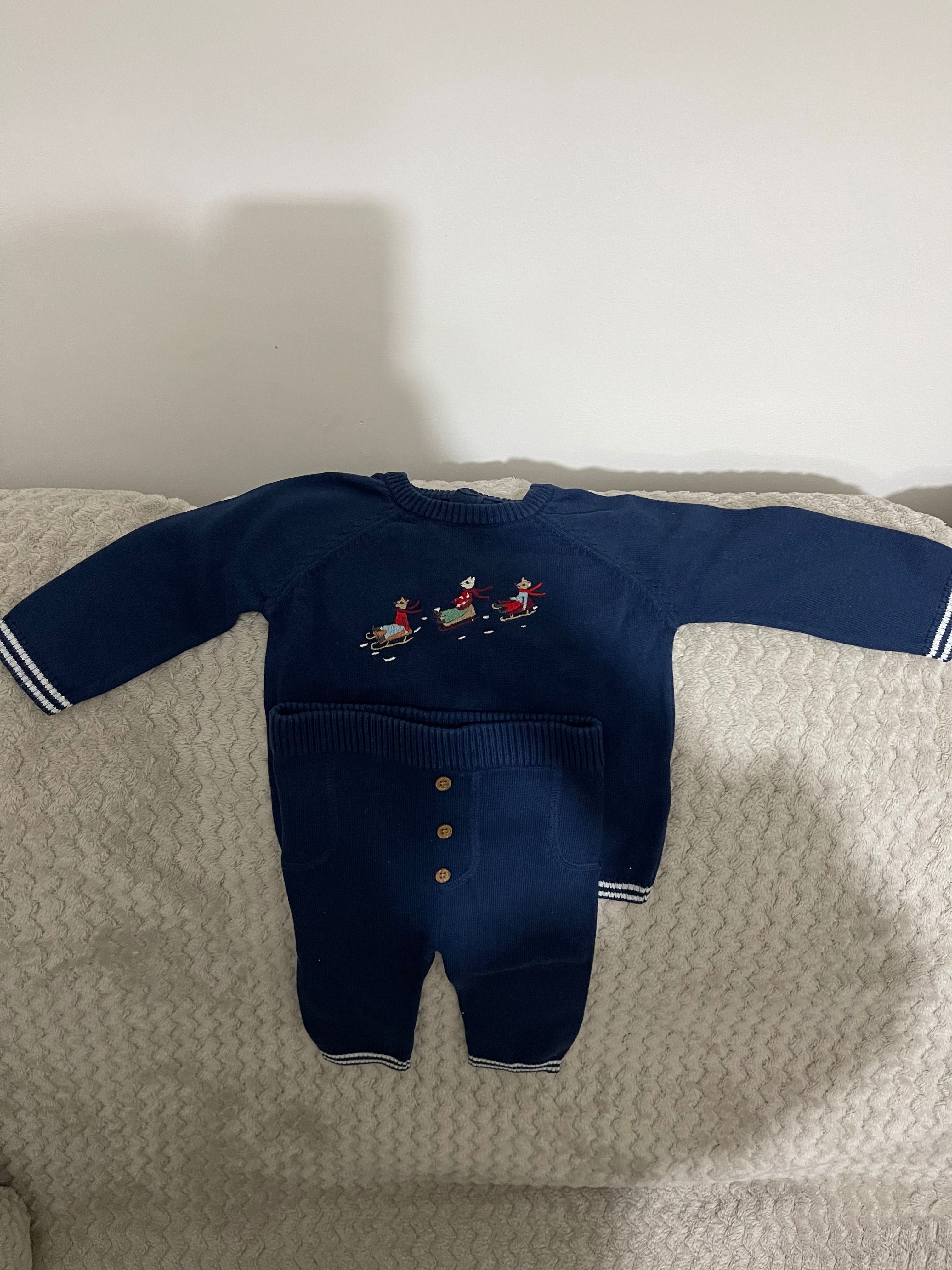 Set tricotat bebe Mark&Spencer