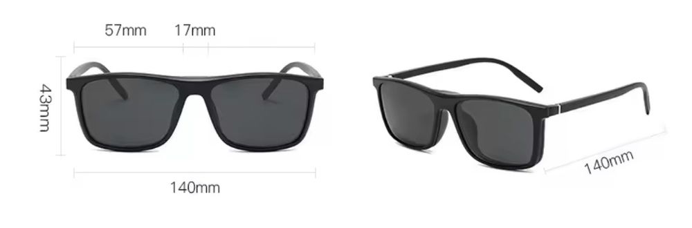 Rame ochelari cu magnet + 5 rame