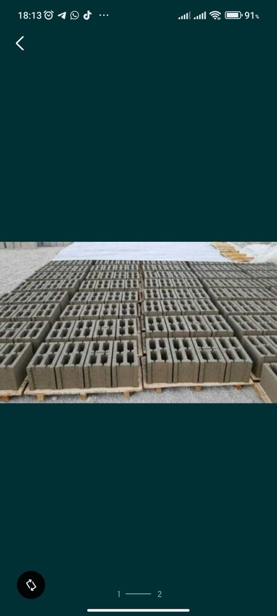 Пескоблок из цемента М500