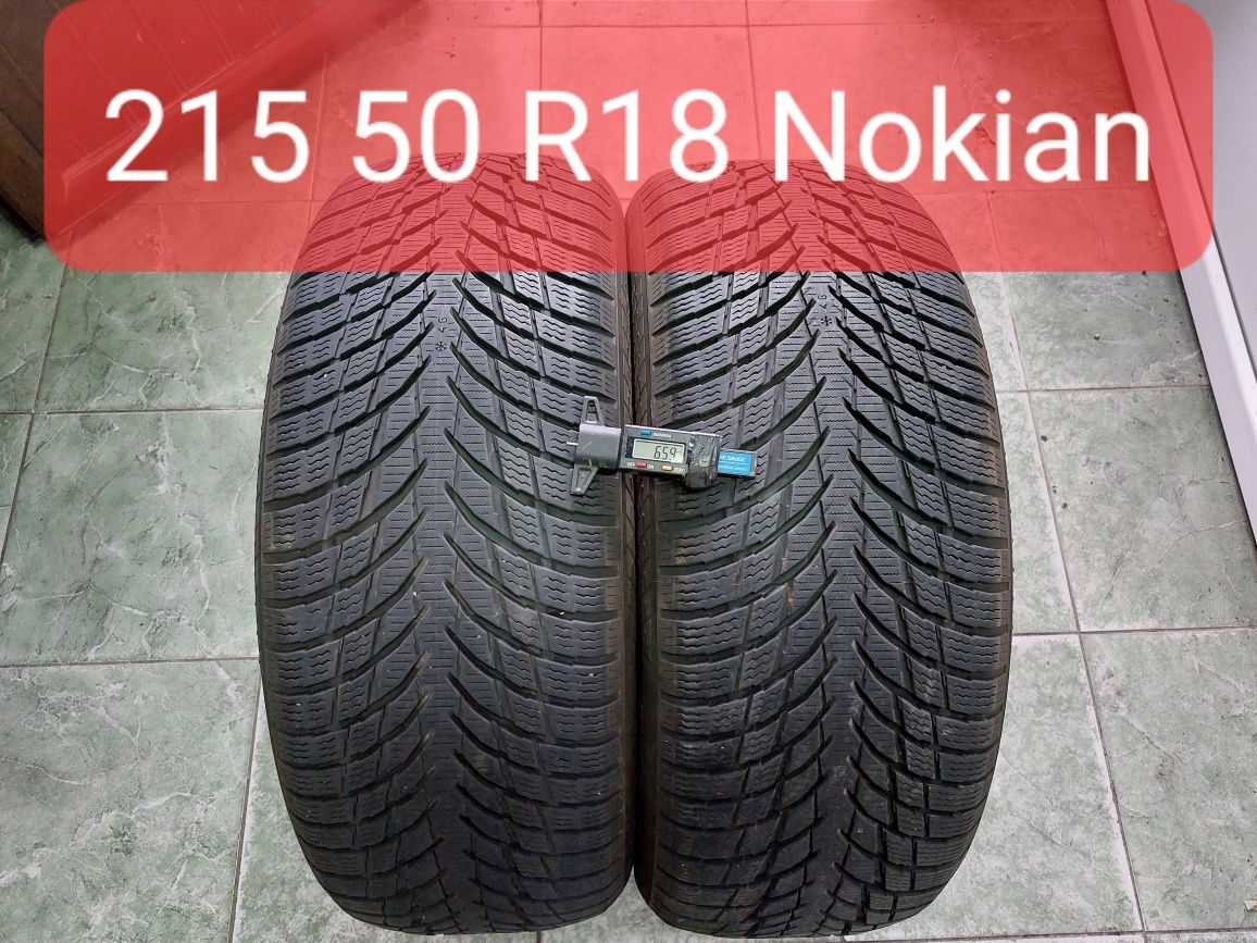 2 anvelope 215/50 R18 Nokian