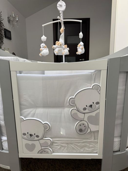 Patut bebelusi copii italbaby oval jolie colectia trendy