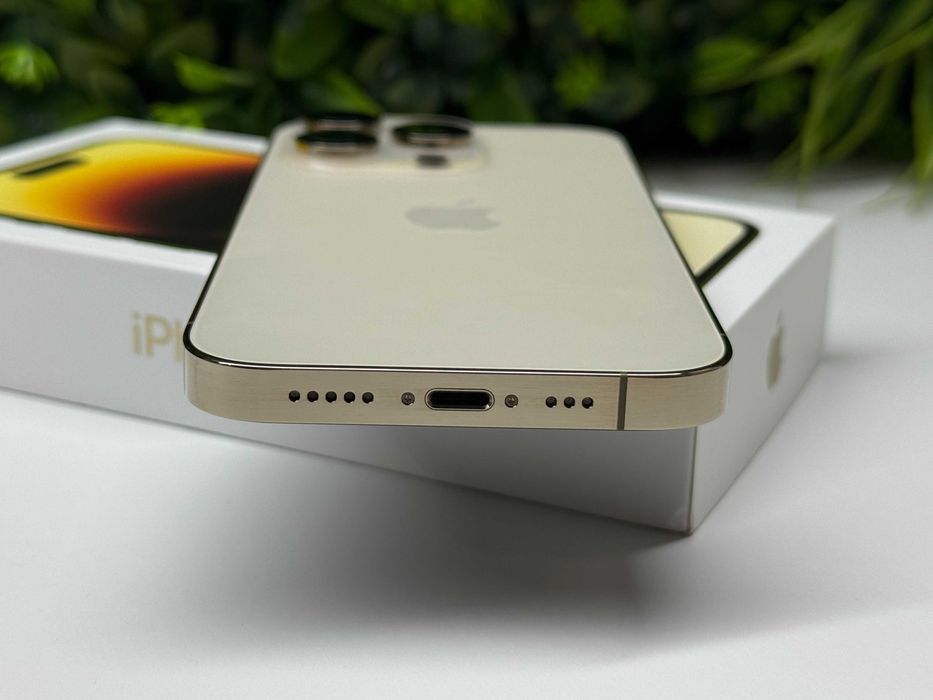! Като НОВ ! iPhone 14 Pro 256GB Gold Гаранция