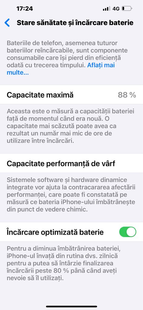 Iphone 13 pro max, 1 tb, 88% nivel baterie, stare perfecta