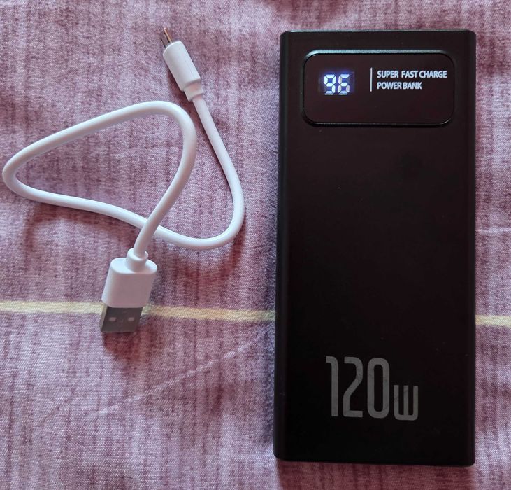 Baterie externă,power bank 120w incarcare fast,200000mAh,nouă