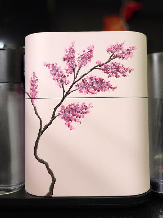 Espressor Nespresso Gran Lattissima Pictat Manual Roz Cherry Tree