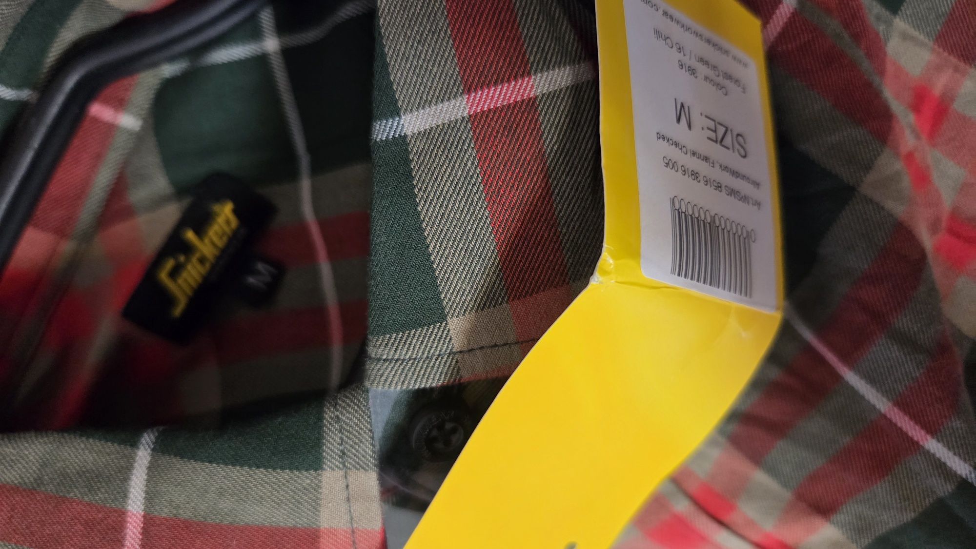 Snickers 8516 AllroundWork Flannel Checked Shirt