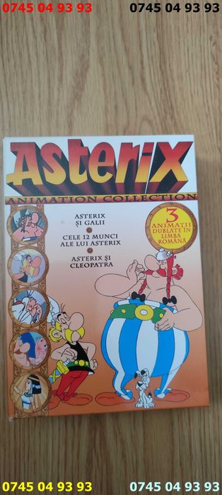 filme 3 DVD Asterix si obelix dublate in romana