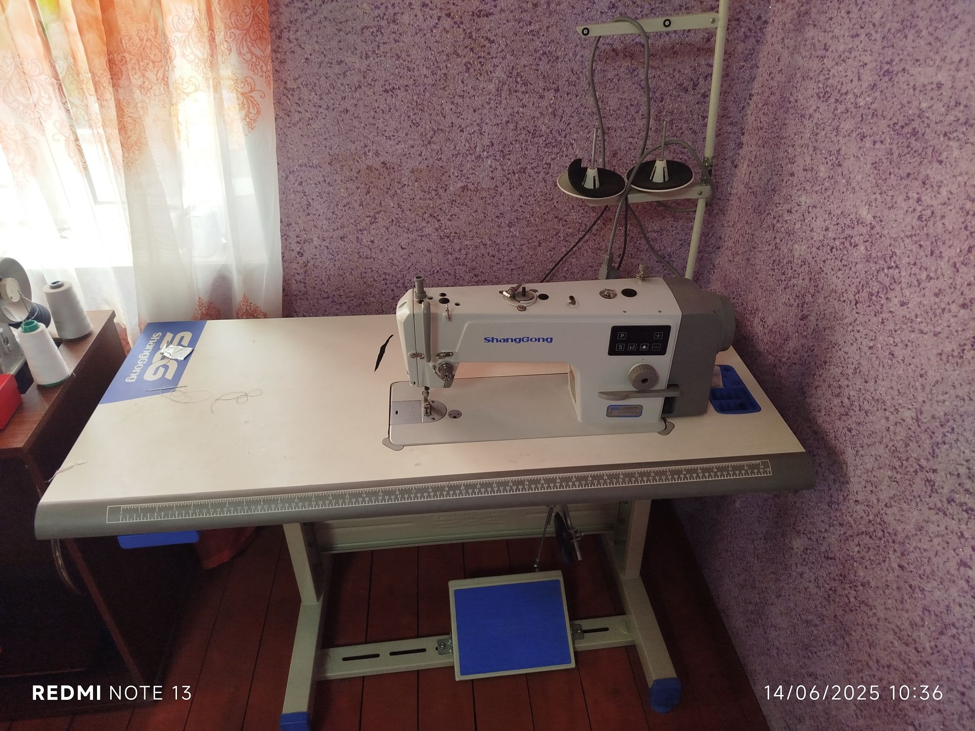 Tikuv mashinasi holati ideal holatda