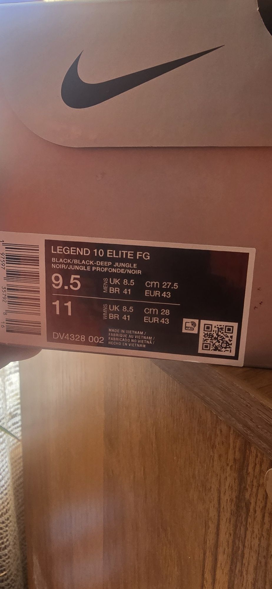 Футболни обувки NIKE LEGEND 10 ELITE FG 43