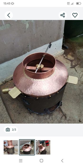 Vând cazane de țuică din cupru alimentar