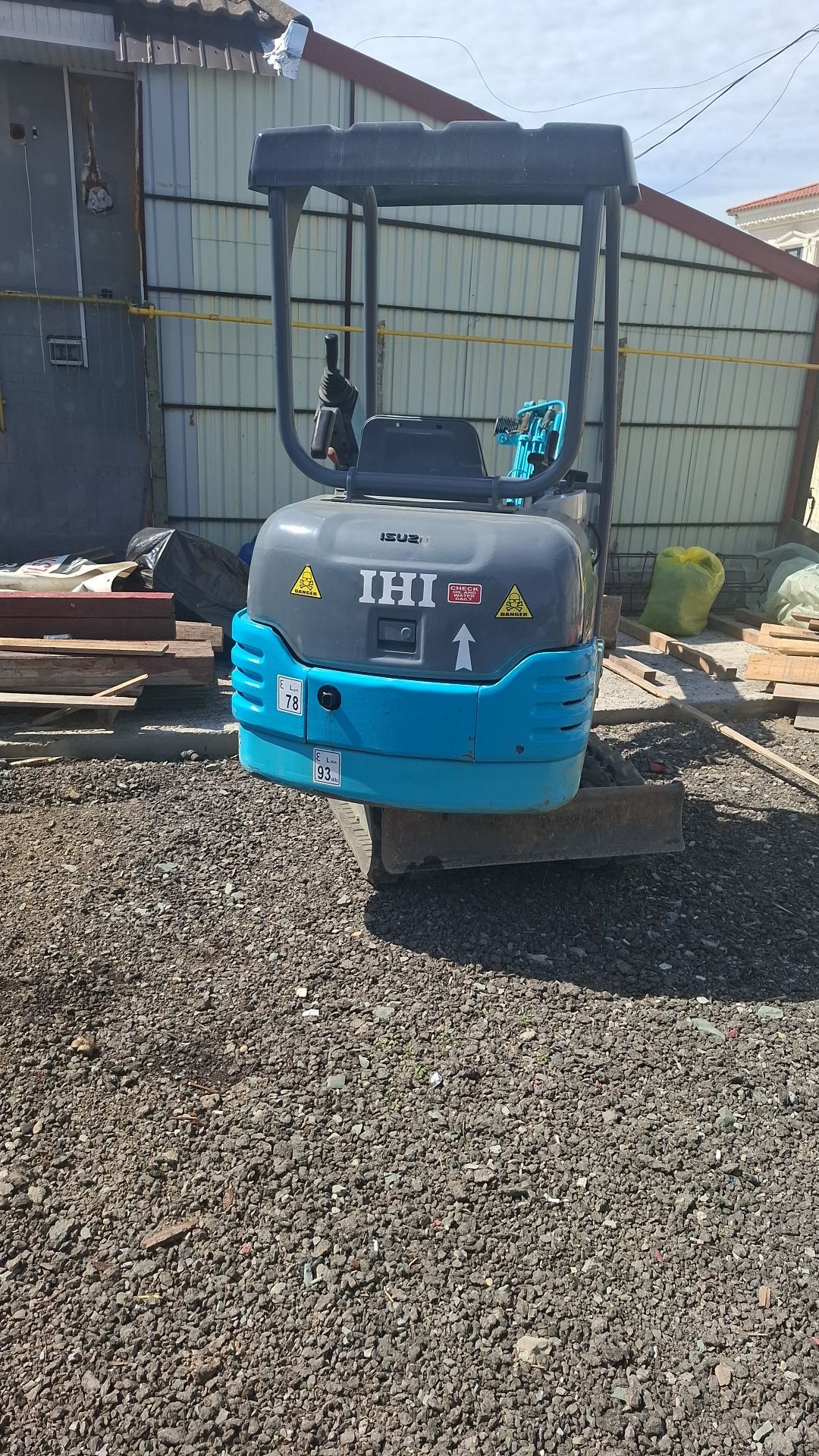 Vand minescavator imer ihi