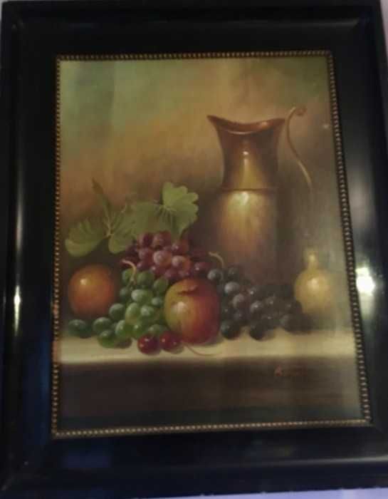 Deosebita pictura in ulei pe panza-Natura statica-Austria