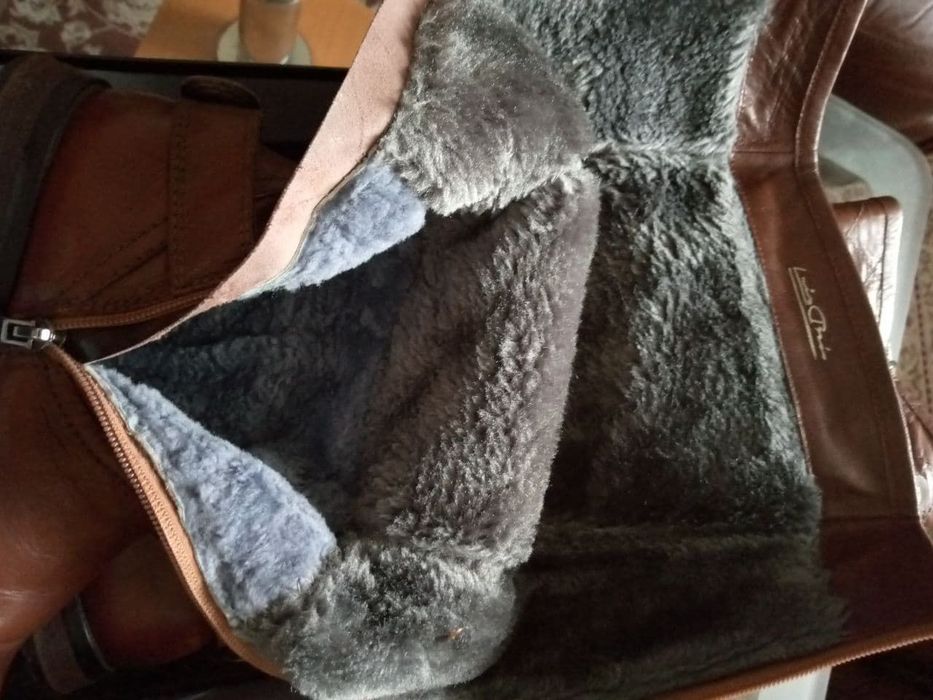 Сапоги натуральная кожа