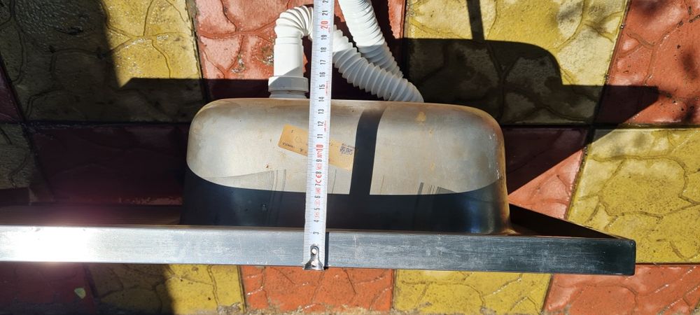 Vand chiuveta inox 80/50/15 cm