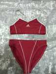 Детски бански от две части, марка Adidas.