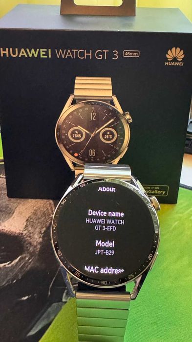 Huawei Watch GT3 46mm,arata bine, funcționează impecabil, ceas barbati