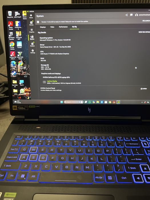 Acer Nitro 17 ultra gaming laptop