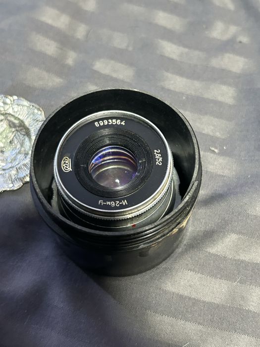 Obiectiv foto Industar-26M 52mm f/2.8 (M39)