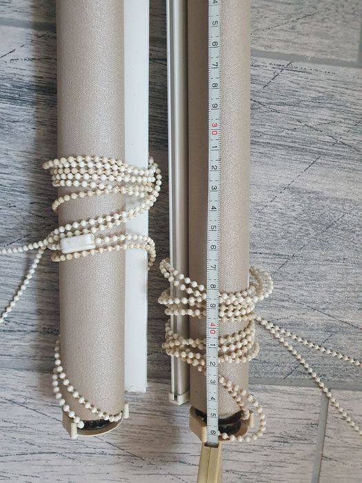 Rulouri/jaluzele geam interior, bej/crem, 120x60 cm opace