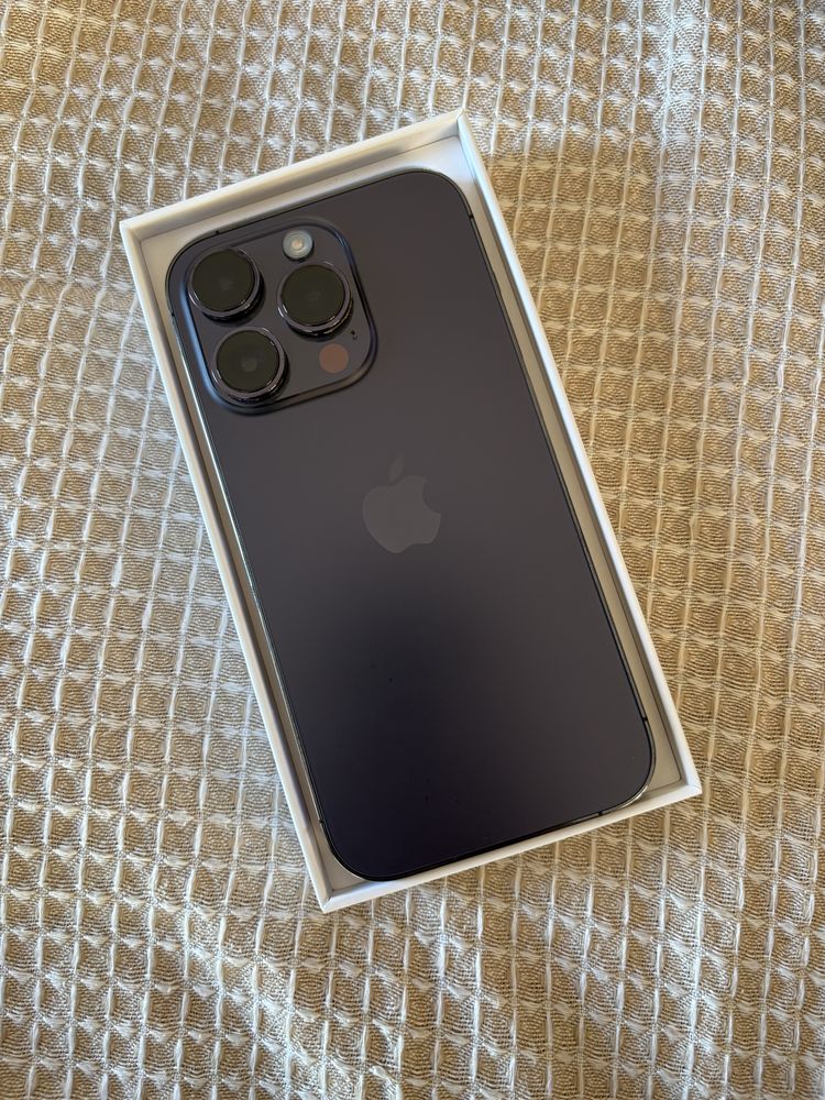 iPhone 14 Pro 128GB Deep Purple – Отлично състояние, eSIM only