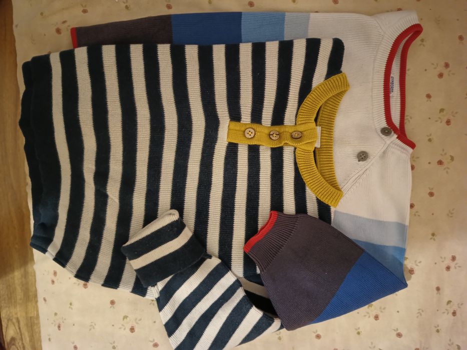 Детски памучни пуловерчета 98см