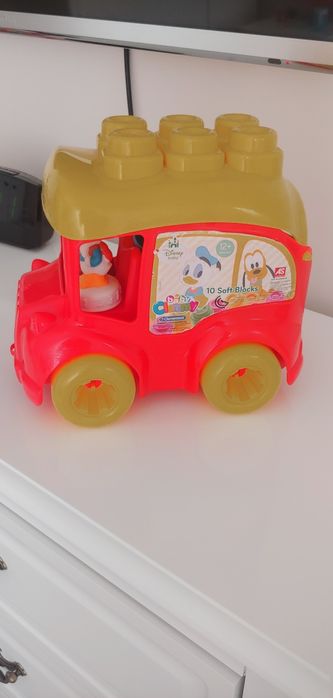 Autobuz cu cuburi mickey mouse clementoni